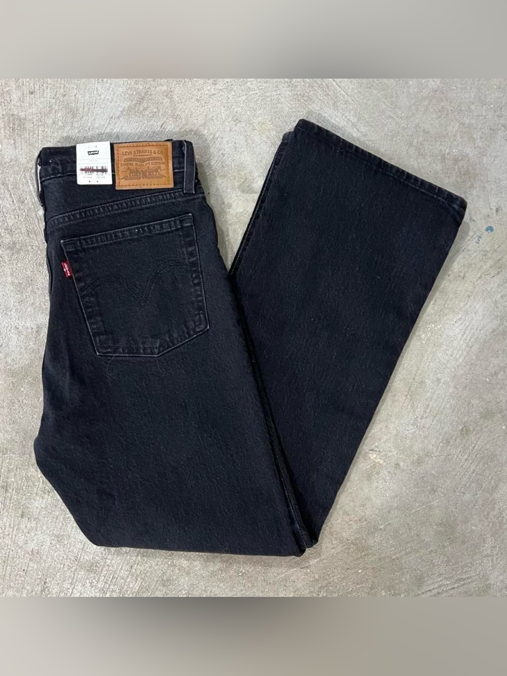 Levi's Black Women’s Straight Jeans